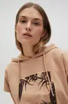 Marisse Women's Sweatshirt L-Bl-4604 L.Brown