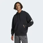 adidas ESSENTIALS LOSE FIT THREE FT HOODIE M