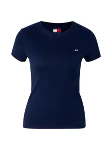 Tommy Jeans Tričko  námornícka modrá