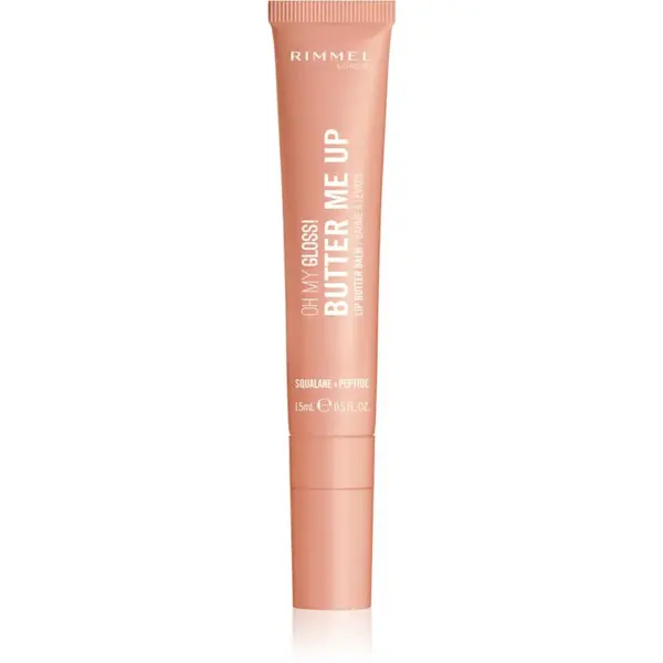 Rimmel Oh My Gloss! Butter Me Up hydratačný balzam na pery odtieň 006 Chai 15 ml