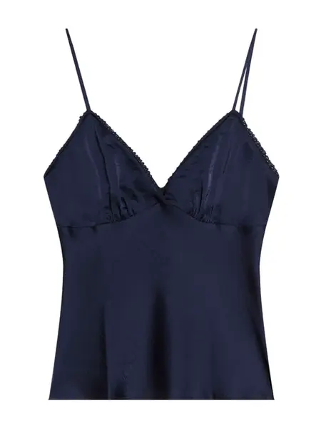 Bershka Top  námornícka modrá
