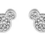 Disney Půvabné ocelové pecky se zirkony Mickey Mouse E600178RWL-B.CS