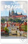 NOTIQUE Nástenný kalendár Praha CZ 2027, 33 x 46 cm
