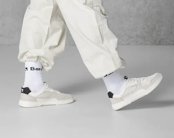 Barefoot tenisky Barebarics Zing - Fresh - White & Beige