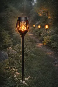 Solárna lampa FAKĽA 44.5CM VO2671