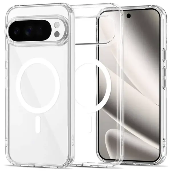 Tech-Protect Flexair Hybrid s MagSafe, Google Pixel 10 / 10 Pro, průhledný