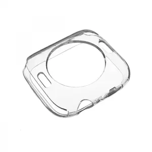 Zadní TPU gelové pouzdro FIXED pro Apple Watch 44mm, čirá