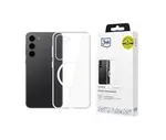 Zadní kryt 3mk Clear MagCase pro Samsung Galaxy S26