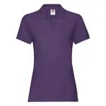 Fialové polo Fruit of the Loom