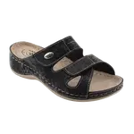 SANTÉ Dámské pantofle DS/152 ČERNÁ v.40