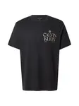 Calvin Klein Jeans Tričko  zlatá / čierna