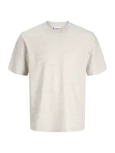 JACK & JONES Tričko 'JJEAUSTIN'  prírodná biela