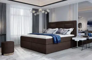 Boxspring Vivre Rozměr: 180 x 200 cm, látka: Dora 28