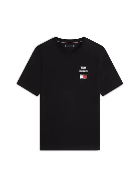 TOMMY HILFIGER Tričko 'TH x CF1'  červená / čierna / biela