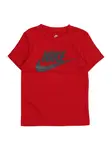 Nike Sportswear Tričko  červená / čierna