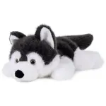 Pes husky ležiaci plyš 30cm 0m+