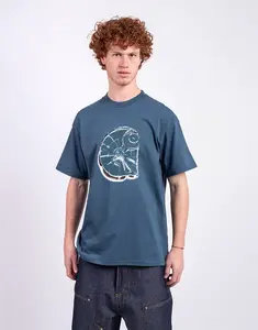 Carhartt WIP S/S Shattered T-Shirt Office Blue L