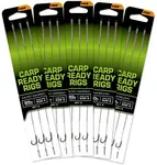 Fox návazec Carp Ready Rigs X3 Wide Gape - háček 4  nosnost 25lb