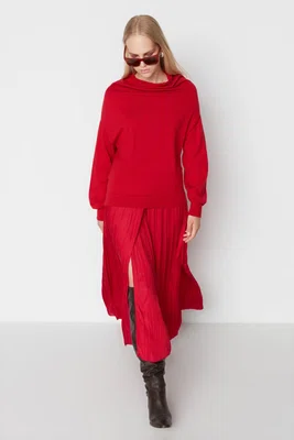 Dámský svetr Trendyol TWOAW23KZ00183/Green