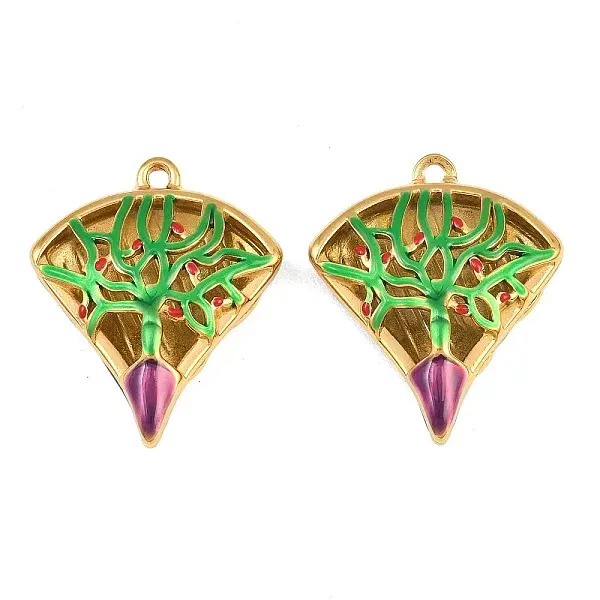 304 Stainless Steel Enamel Pendants
