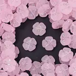 Frosted Transparent Acrylic Beads