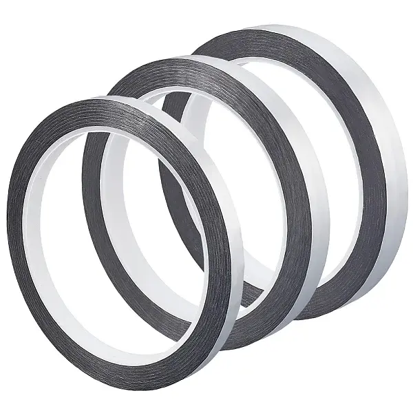 3 Rolls 3 Styles PET Decorative Adhesive Tapes