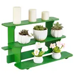 3-Tier Wooden Dice Organizer Display Riser Racks