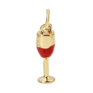 Brass Enamel Pendants