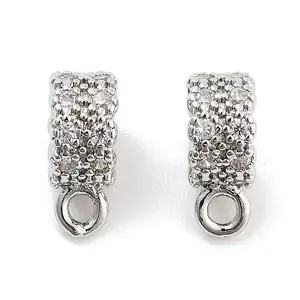 Brass with Cubic Zirconia Pendants