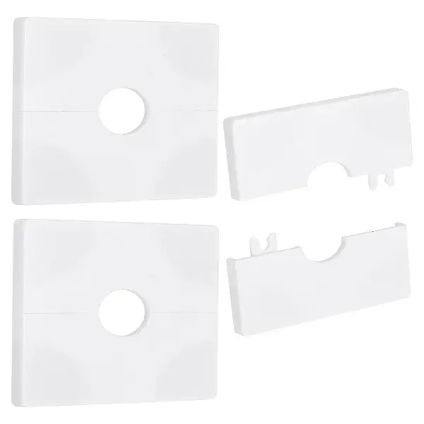3Pcs ABS Plastic Air Conditioner Wall Hole Cover