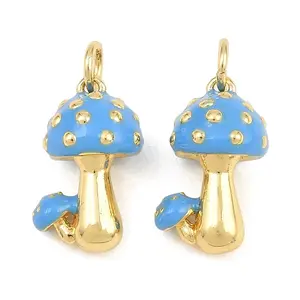 Brass Enamel Pendants