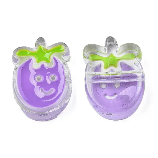 Transparent Acrylic Enamel Beads