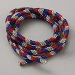 PVC with Rhinestone Round Tube Cord