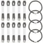 16Pcs Twist Polyester Braces with Iron Hook