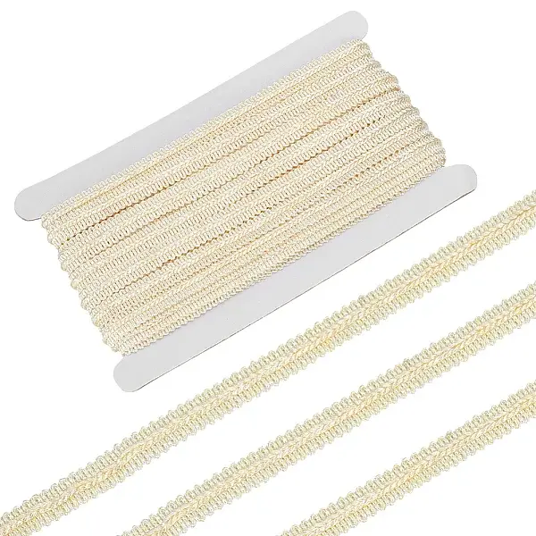 Polyester Curtain Lace Trimmer Ribbon