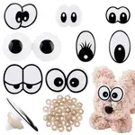 8 styles Plastic Craft Safety Eyes