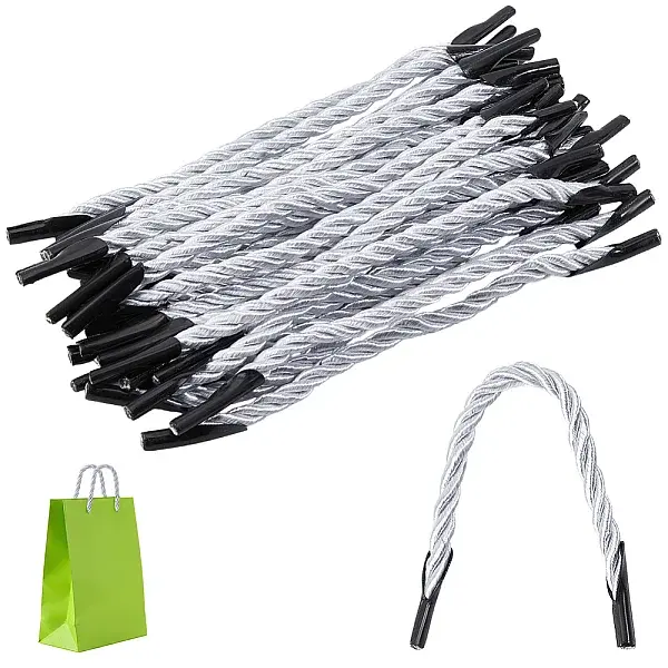 200Pcs 3-Ply Round Twist Polyester Cords