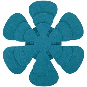 12Pcs 3 Styles Felt Hot Pads