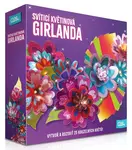 DIY Svíticí květinová girlanda