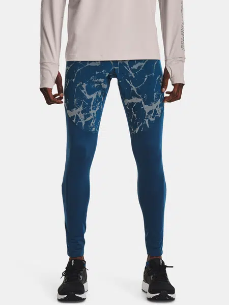 Under Armour Legíny UA OUTRUN THE COLD TIGHT-BLU - Pánské