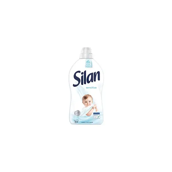 SILAN Sensitive & Baby Aviváž 64 praní 1408 ml