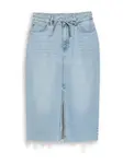 TOM TAILOR DENIM Sukňa  svetlomodrá