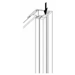 Hüppe Select+ profil čierna SL3001123