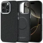 Tech-Protect Ion Carbon MagSafe, iPhone 16 Pro Max, černo-stříbrný