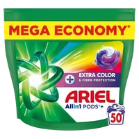ARIEL Allin1 PODS+, Extra color & fiber protection, kapsle na praní, 50 ks
