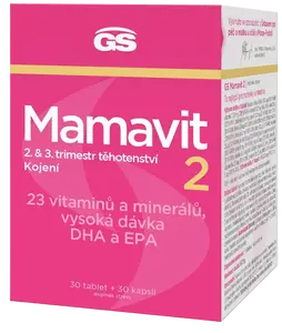GS Mamavit 2 Těhotenství a kojení 30 tablet + 30 kapslí