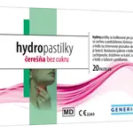GENERICA hydropastilky třešeň bez cukru 20 pastilek