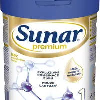 SUNAR Premium 1 počáteční kojenecké mléko 700 g