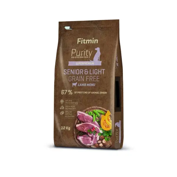 Fitmin Dog Purity GF Senior & Light Lamb 12 kg | Granule pro psy | P56366
