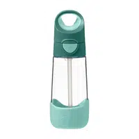 B.BOX Lahev na pití s brčkem - emerald forest 450ml